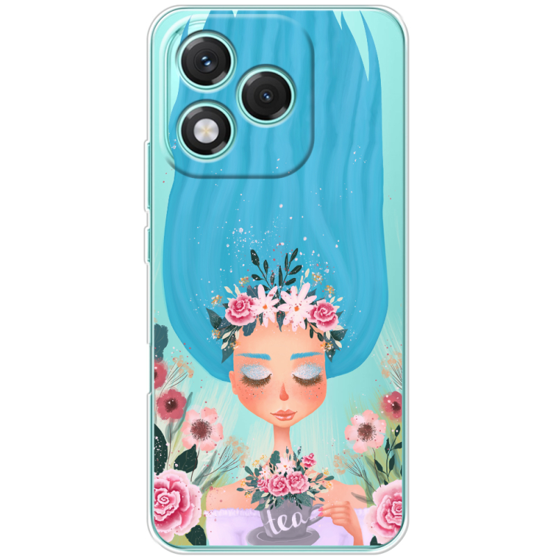 Прозорий чохол BoxFace Honor 400 Lite Blue Hair