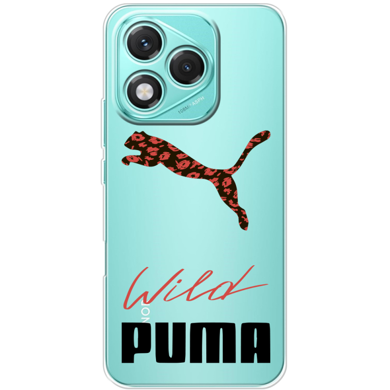 Прозорий чохол BoxFace Honor 400 Lite Wild Cat