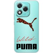 Прозорий чохол BoxFace Honor 400 Lite Wild Cat