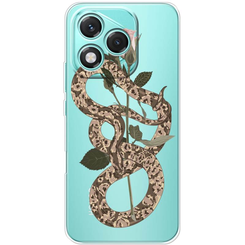 Прозорий чохол BoxFace Honor 400 Lite Glamor Snake