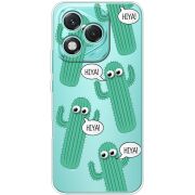 Прозорий чохол BoxFace Honor 400 Lite с 3D-глазками HIYA