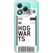 Прозорий чохол BoxFace Honor 400 Lite Ticket Hogwarts