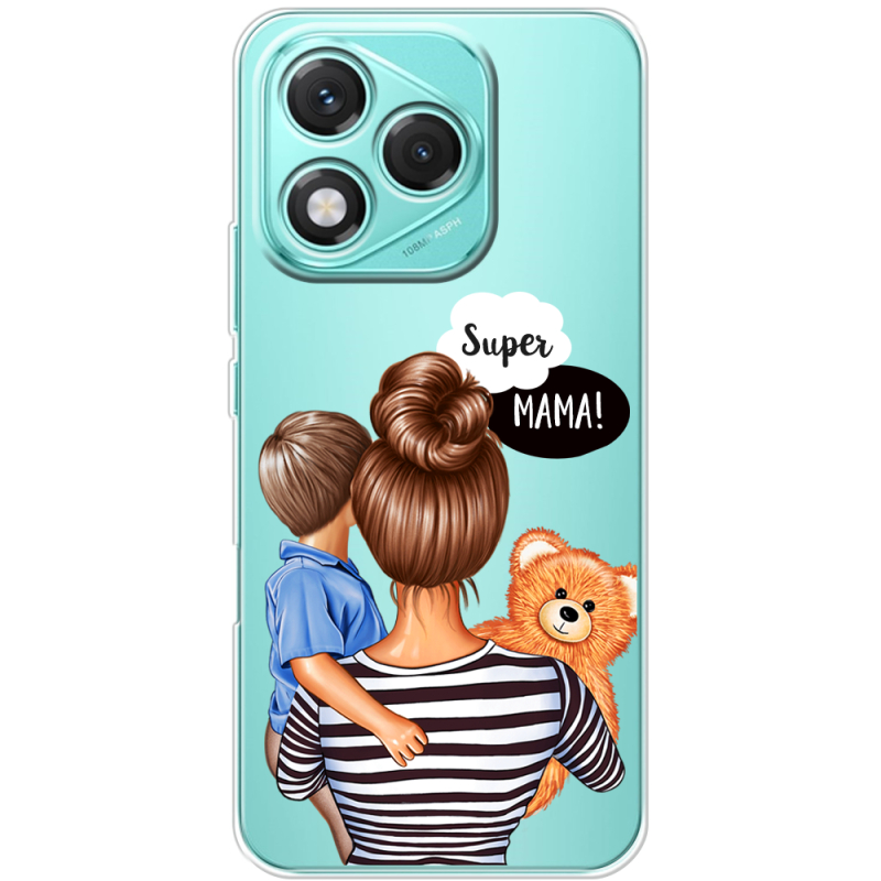 Прозорий чохол BoxFace Honor 400 Lite Super Mama and Son