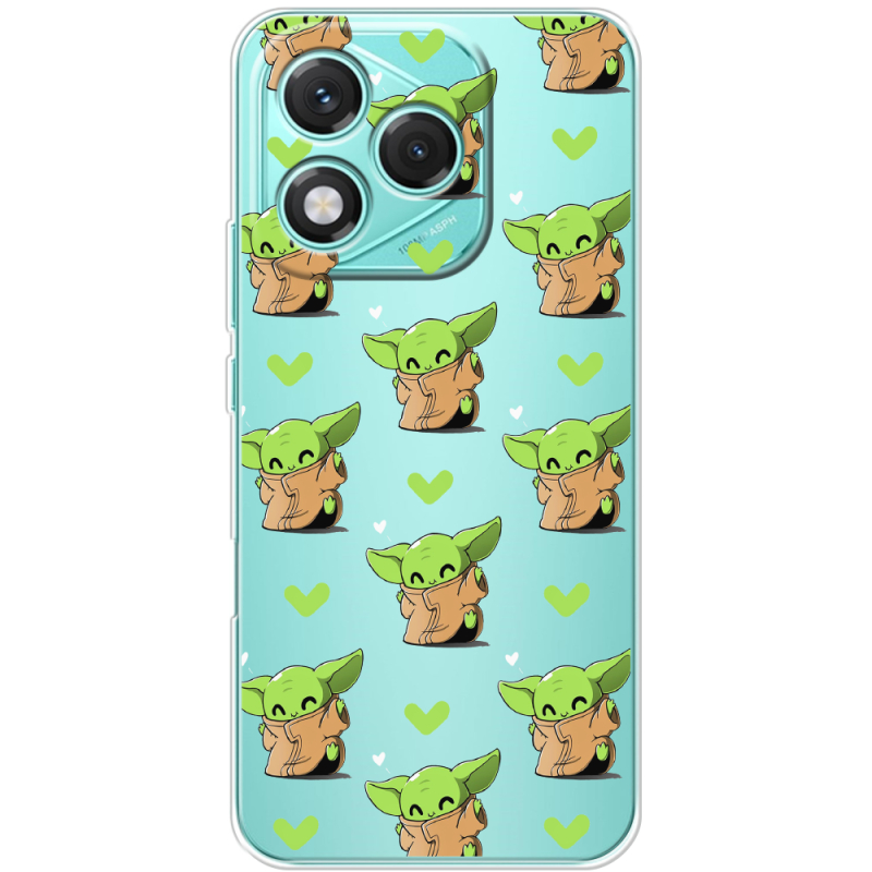 Прозорий чохол BoxFace Honor 400 Lite Pattern Baby Yoda