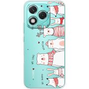 Прозорий чохол BoxFace Honor 400 Lite The Friendly Beasts