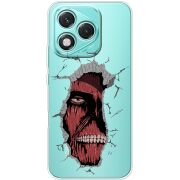 Прозорий чохол BoxFace Honor 400 Lite Нападение Титана