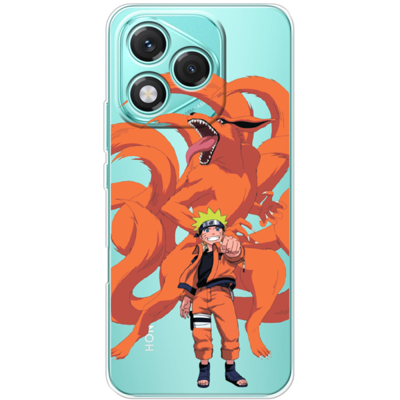 Прозорий чохол BoxFace Honor 400 Lite Naruto and Kurama