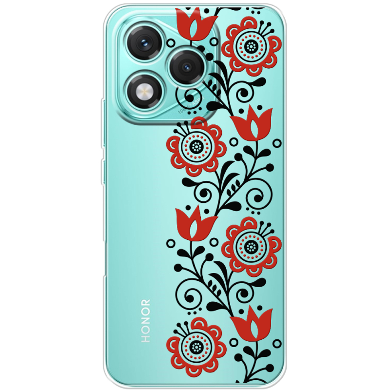 Прозорий чохол BoxFace Honor 400 Lite Ethno Ornament