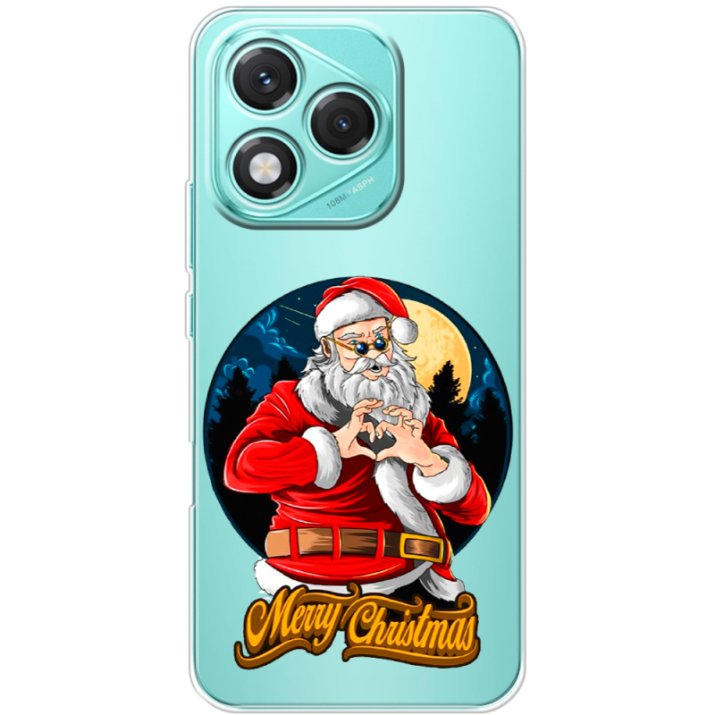 Прозорий чохол BoxFace Honor 400 Lite Cool Santa