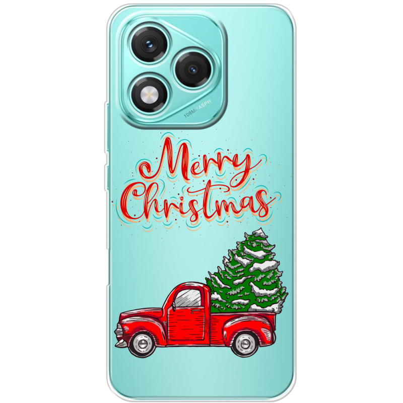 Прозорий чохол BoxFace Honor 400 Lite Holiday Car