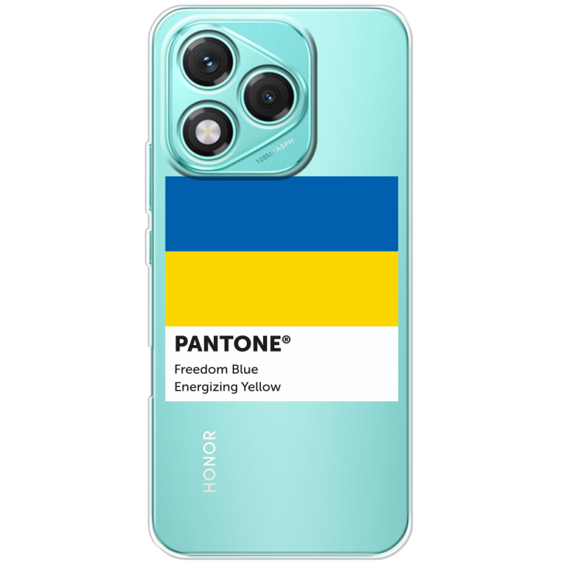 Прозорий чохол BoxFace Honor 400 Lite Pantone вільний синій