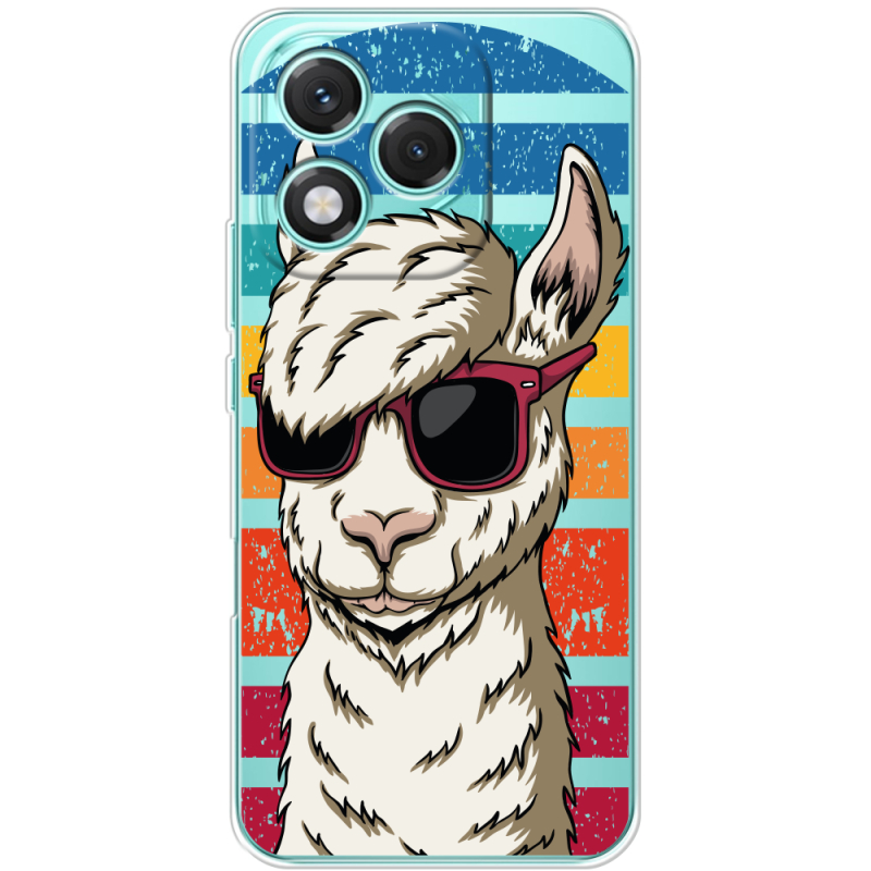 Прозорий чохол BoxFace Honor 400 Lite Стильна Лама