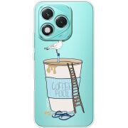 Прозорий чохол BoxFace Honor 400 Lite Segull in Cofee Pool