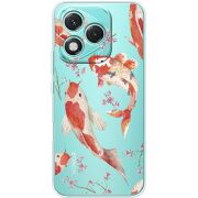 Прозорий чохол BoxFace Honor 400 Lite Japanese Koi Fish