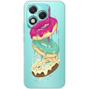 Прозорий чохол BoxFace Honor 400 Lite Donuts