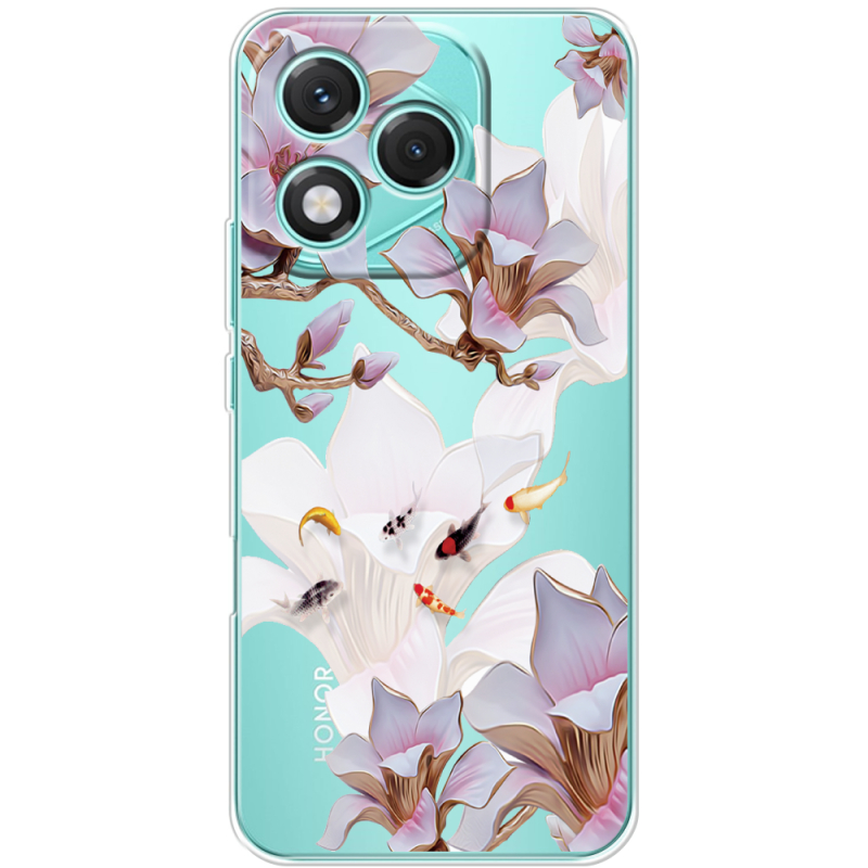 Прозорий чохол BoxFace Honor 400 Lite Chinese Magnolia