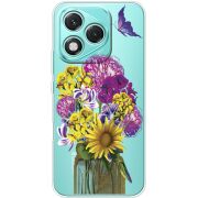 Прозорий чохол BoxFace Honor 400 Lite My Bouquet