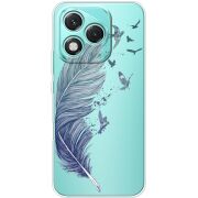 Прозорий чохол BoxFace Honor 400 Lite Feather