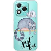 Прозорий чохол BoxFace Honor 400 Lite Just Love