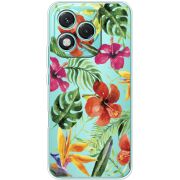 Прозорий чохол BoxFace Honor 400 Lite Tropical Flowers