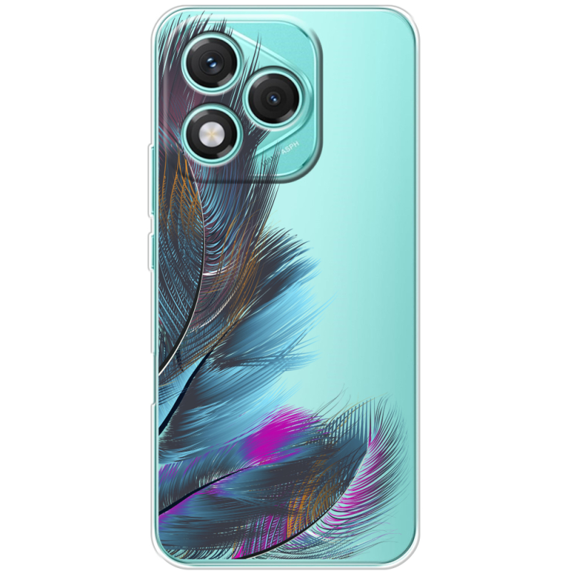 Прозорий чохол BoxFace Honor 400 Lite Feathers