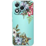 Прозорий чохол BoxFace Honor 400 Lite Floral