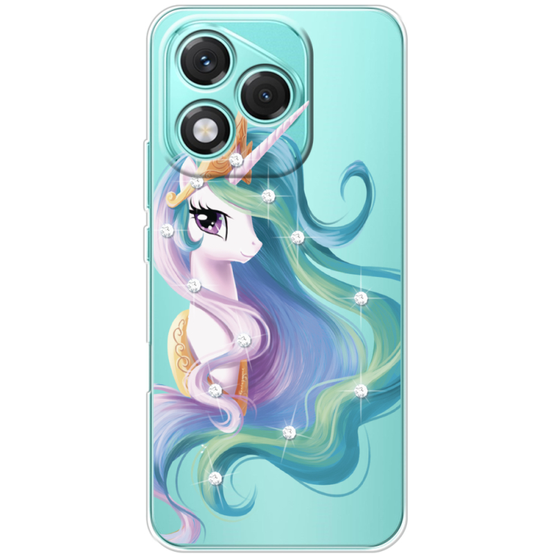 Чохол зі стразами Honor 400 Lite Unicorn Queen