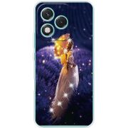 Чохол зі стразами Honor 400 Lite Girl with Umbrella