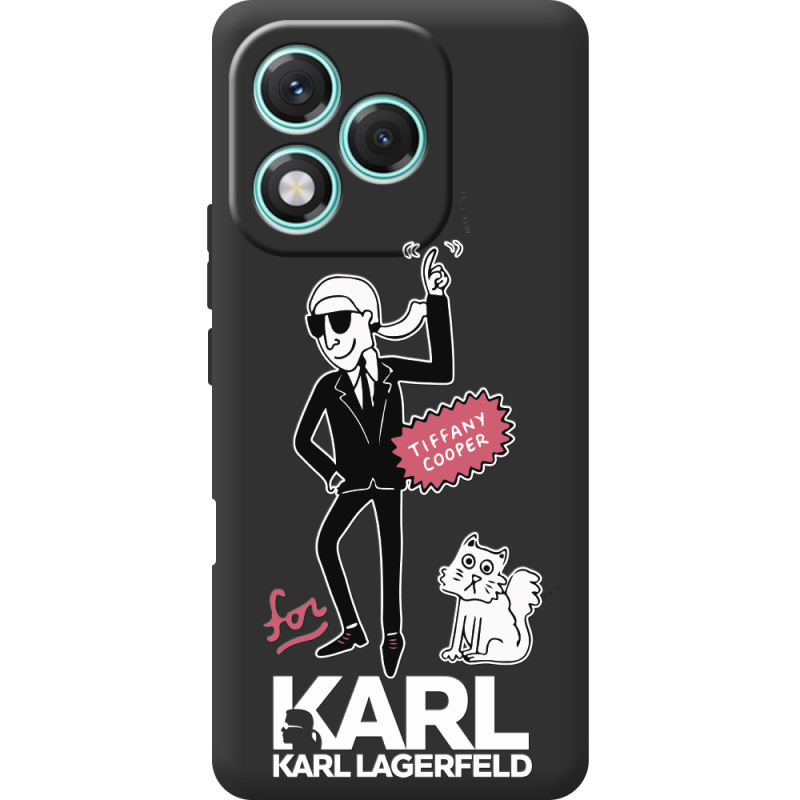 Чорний чохол BoxFace Honor 400 Lite For Karl