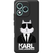 Чорний чохол BoxFace Honor 400 Lite Cat in Black