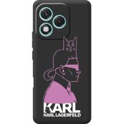 Чорний чохол BoxFace Honor 400 Lite Pink Karl