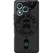 Чорний чохол BoxFace Honor 400 Lite Dark Coffee