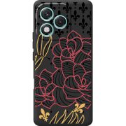 Чорний чохол BoxFace Honor 400 Lite FranceFlowers