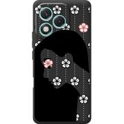 Чорний чохол BoxFace Honor 400 Lite Flower Hair
