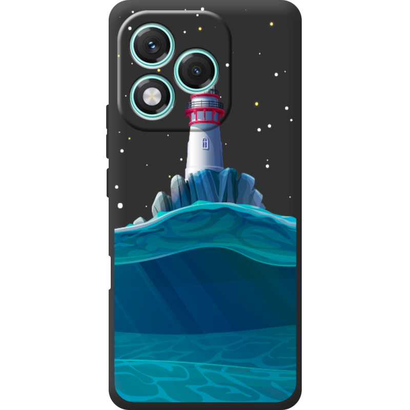 Чорний чохол BoxFace Honor 400 Lite Lighthouse