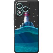 Чорний чохол BoxFace Honor 400 Lite Lighthouse