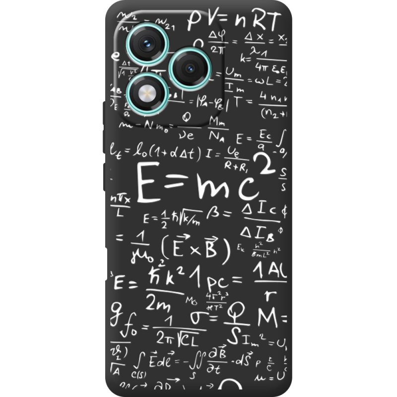 Чорний чохол BoxFace Honor 400 Lite E=mc2