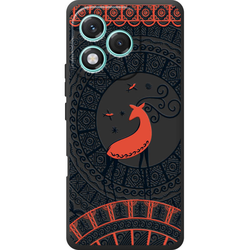 Чорний чохол BoxFace Honor 400 Lite Ornament