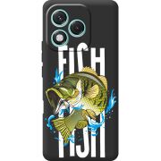 Чорний чохол BoxFace Honor 400 Lite Fish