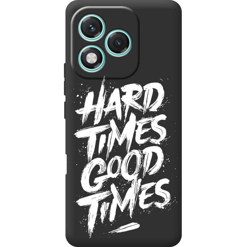 Чорний чохол BoxFace Honor 400 Lite Hard Times Good Times