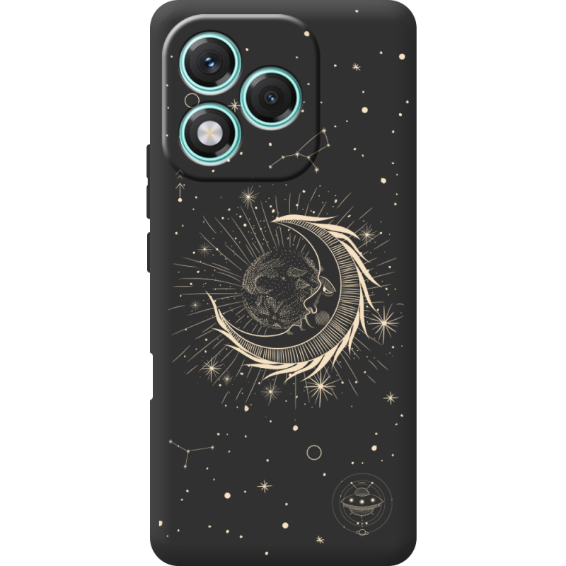 Чорний чохол BoxFace Honor 400 Lite Moon