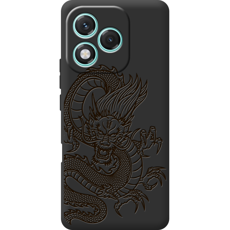 Чорний чохол BoxFace Honor 400 Lite Chinese Dragon