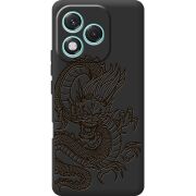 Чорний чохол BoxFace Honor 400 Lite Chinese Dragon