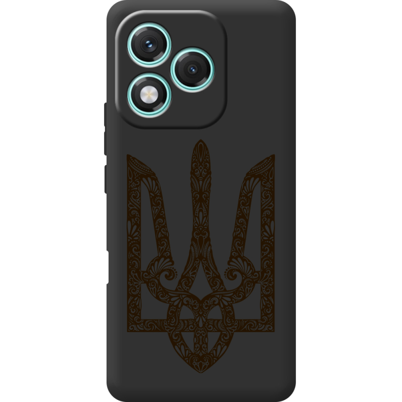 Чорний чохол BoxFace Honor 400 Lite Ukrainian Trident