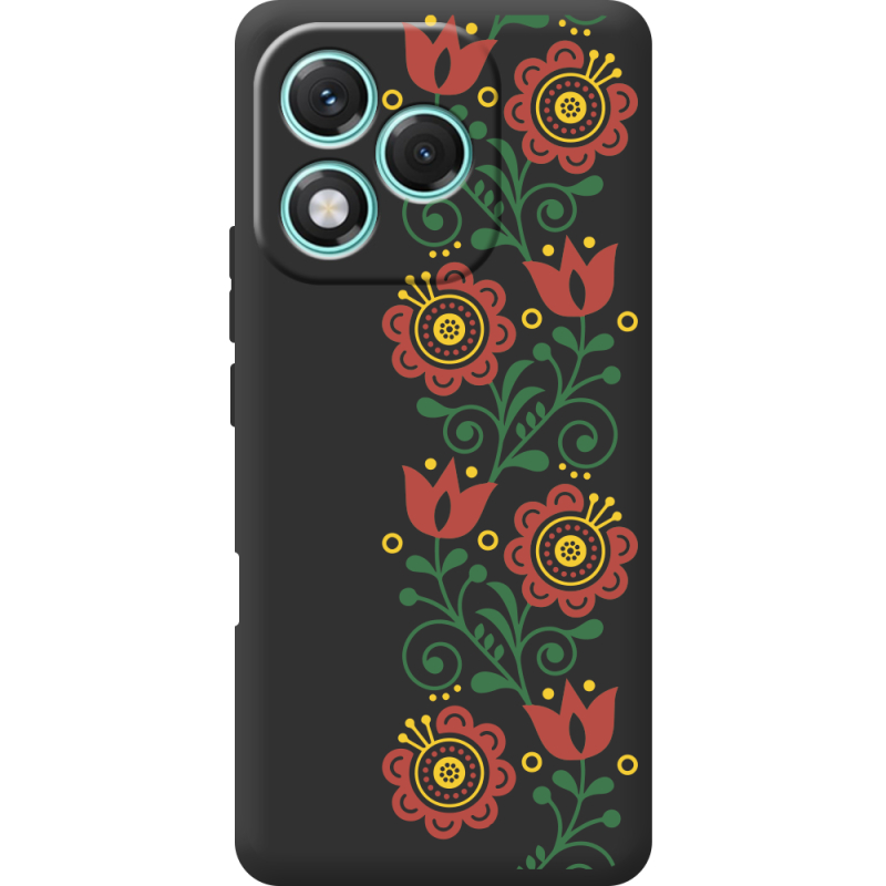 Чорний чохол BoxFace Honor 400 Lite Ethno