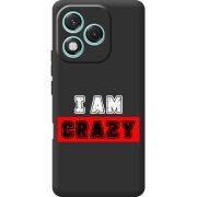 Чорний чохол BoxFace Honor 400 Lite I'm Crazy