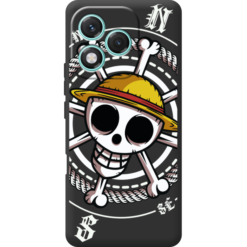 Чорний чохол BoxFace Honor 400 Lite One Piece Компас