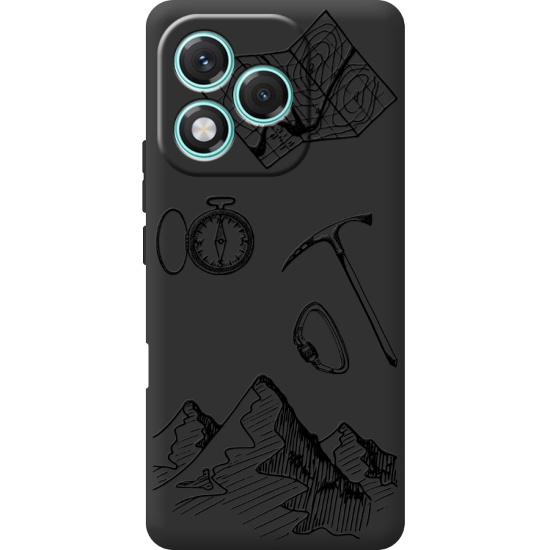 Чорний чохол BoxFace Honor 400 Lite Mountains