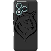 Чорний чохол BoxFace Honor 400 Lite Wolf
