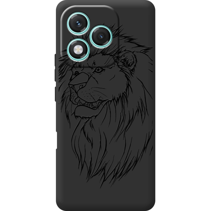 Чорний чохол BoxFace Honor 400 Lite Lion